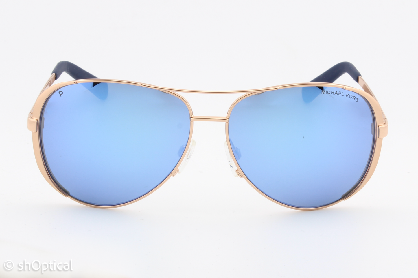 Michael Kors MK5004 Chelsea 100322 Womens Full Rim Sunglasses Rose Gold 59mm