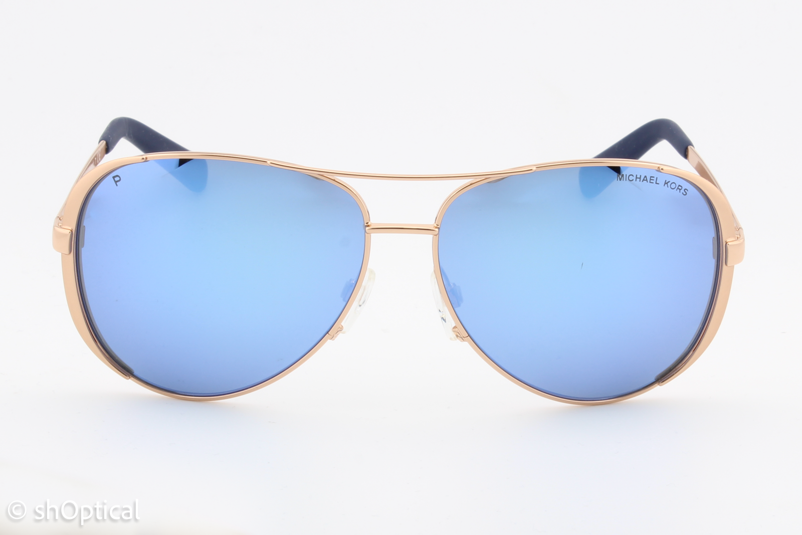 Michael Kors MK5004 Chelsea 100322 Womens Full Rim Sunglasses Rose Gold 59mm