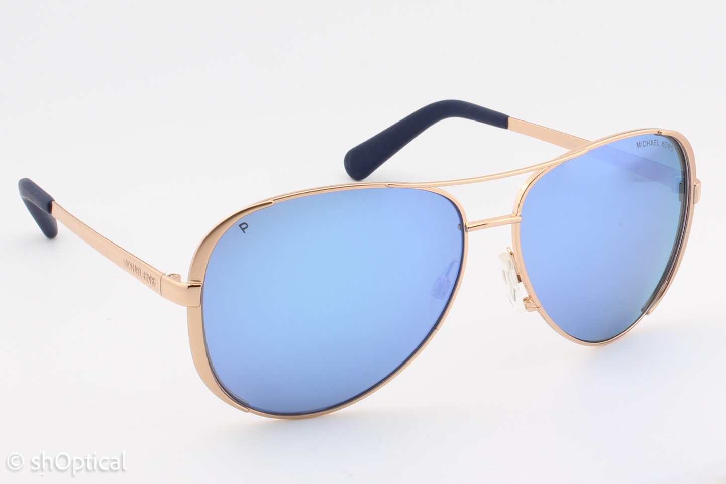 Michael Kors MK5004 Chelsea 100322 Womens Full Rim Sunglasses Rose Gold 59mm