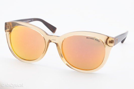 Michael Kors MK6019 30516Q Womens Full Rim Sunglasses Champagne 53mm
