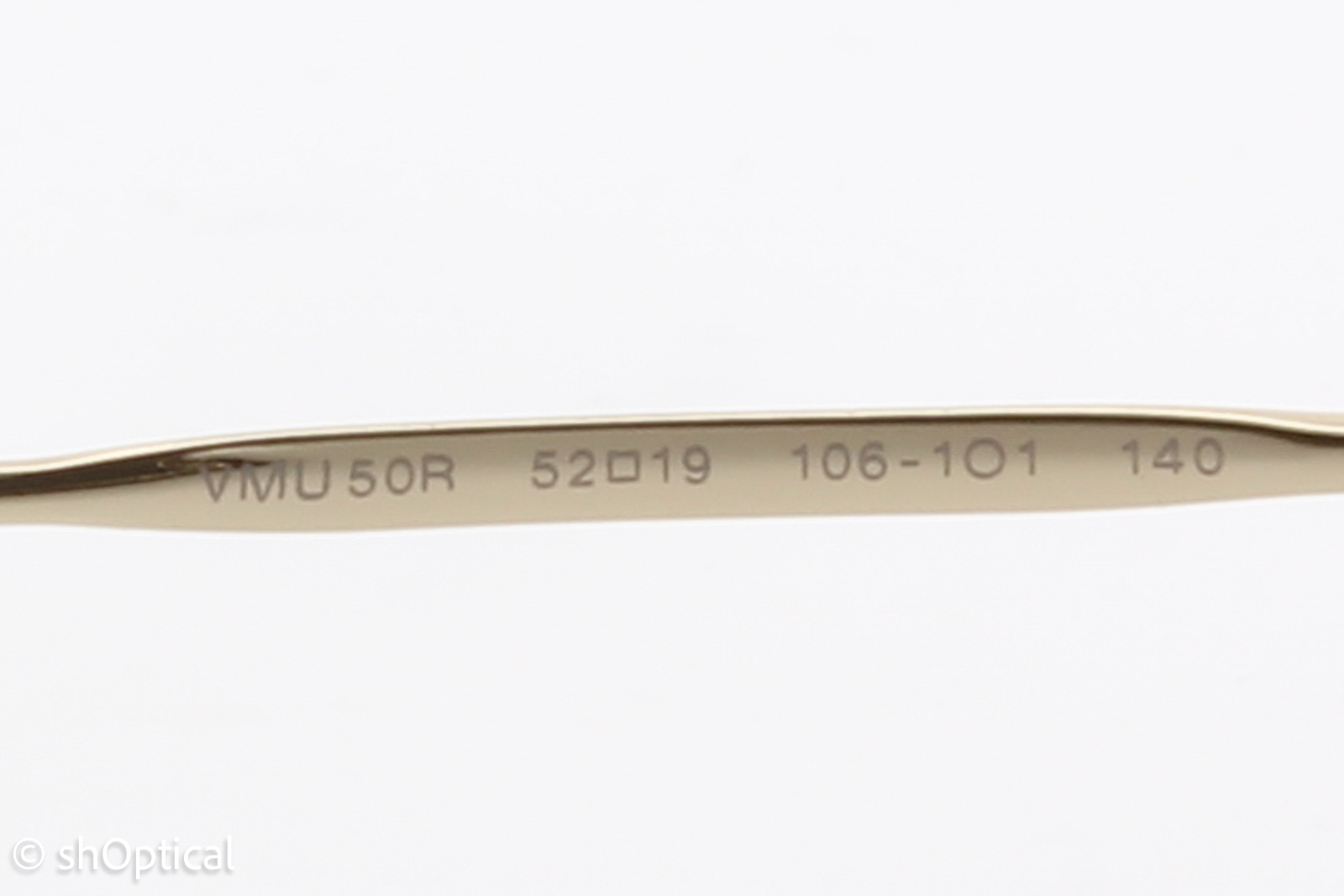 Miu Miu VMU50R  Female Cat Eye Glasses Frame Cream & Peacock Blue 52mm