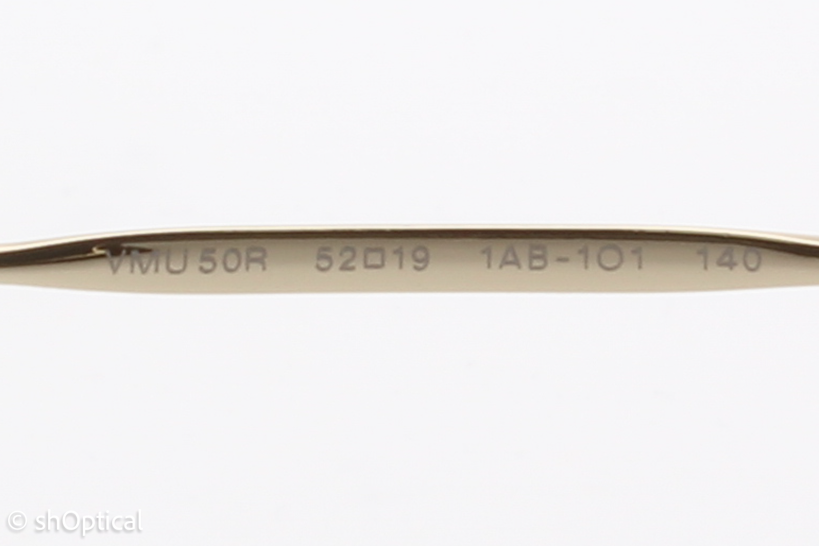 Miu Miu VMU50R  Female Cat Eye Glasses Frame Black & Gold 52mm