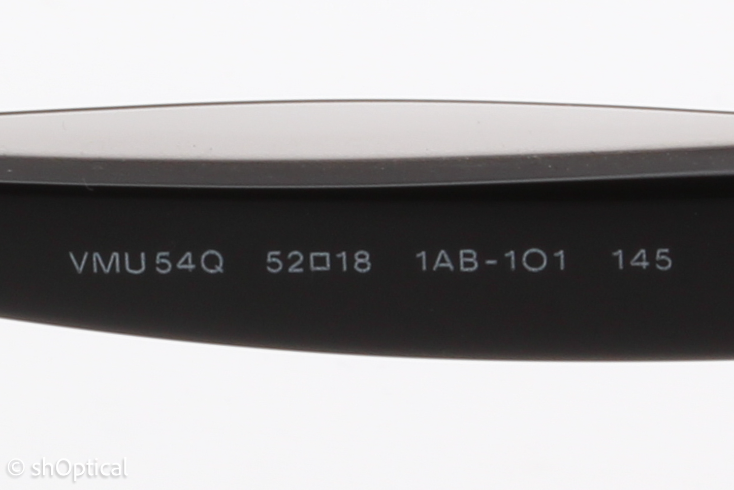 Miu Miu VMU54Q  Female Cat Eye Glasses Frame Black & Grey 52mm