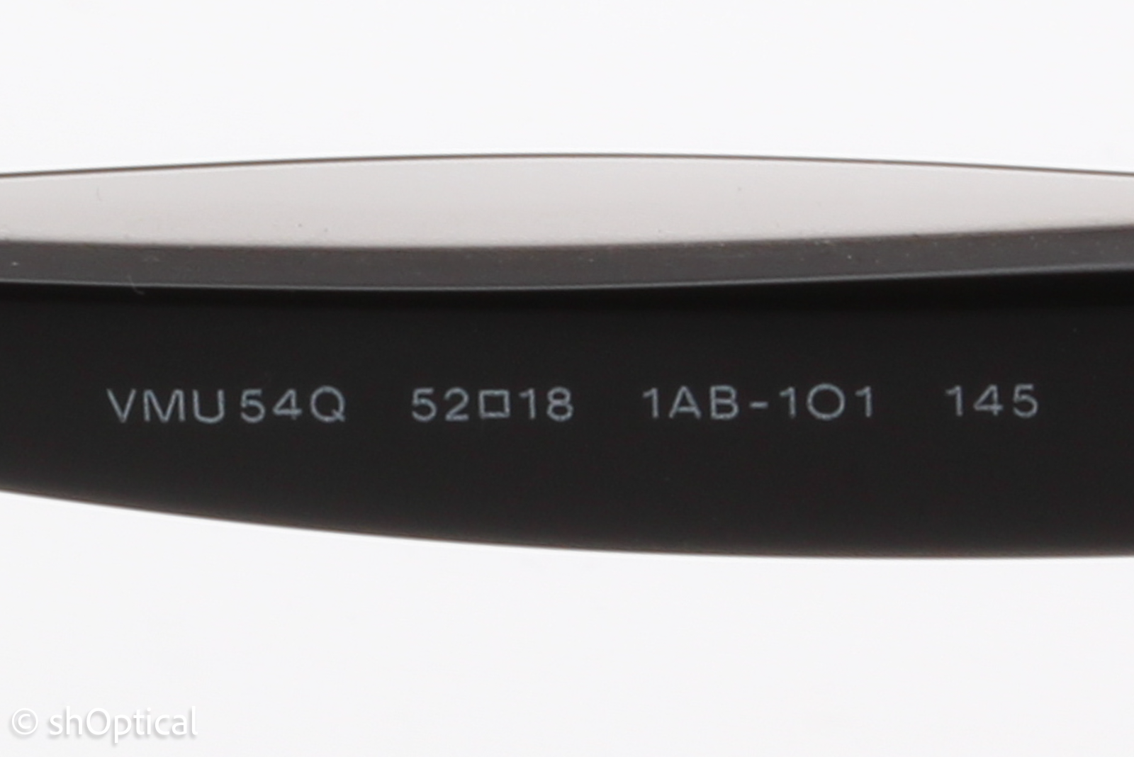 Miu Miu VMU54Q  Female Cat Eye Glasses Frame Black & Grey 52mm