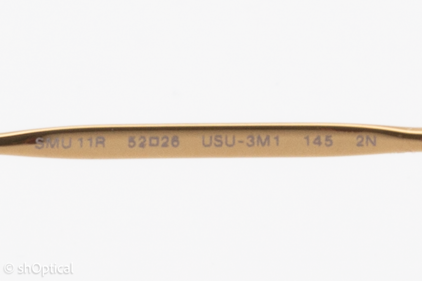 Miu Miu SMU11R USU-3M1 Womens Full Rim Sunglasses Transparent Pink 52mm