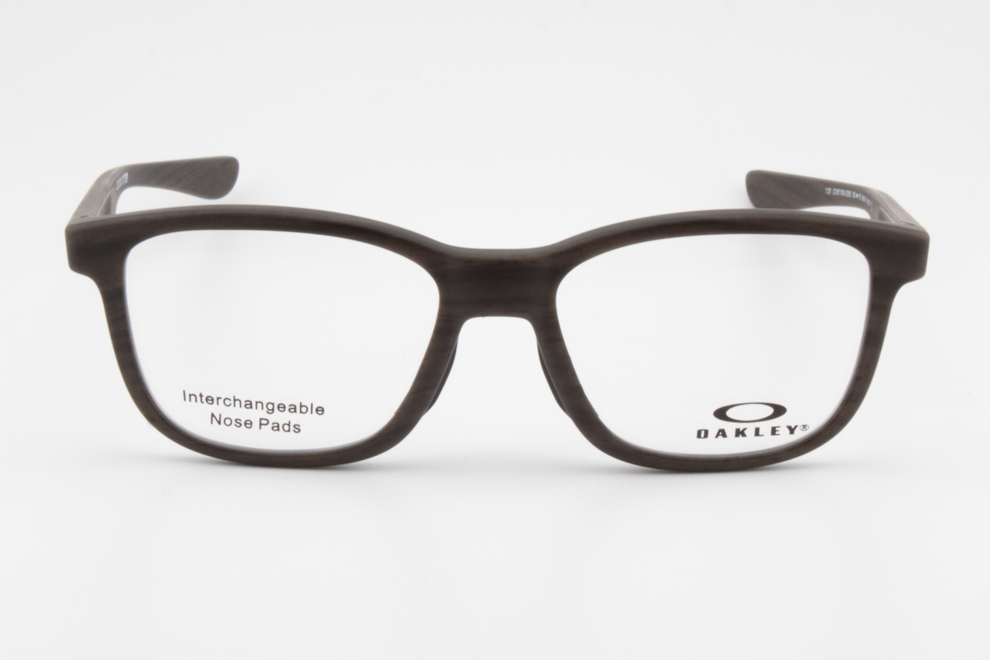 Oakley OX8106 CROSS STEP  Unisex Oval Glasses Frame Matte Woodgrain 50mm