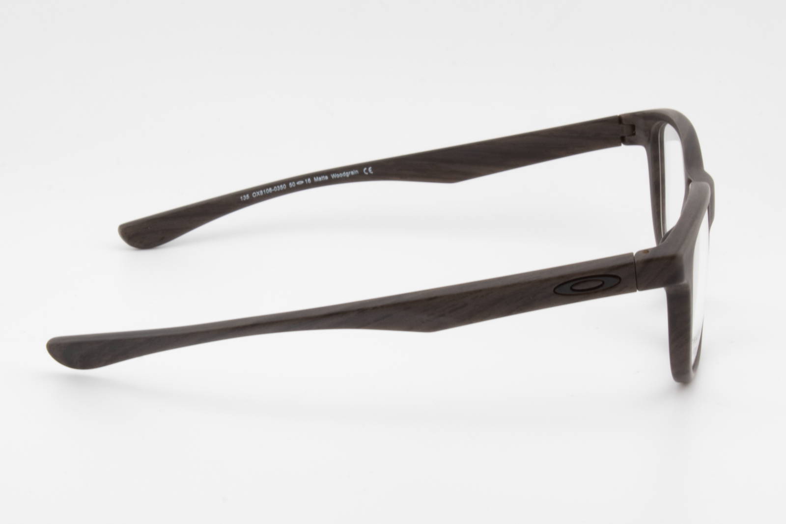 Oakley OX8106 CROSS STEP  Unisex Oval Glasses Frame Matte Woodgrain 50mm