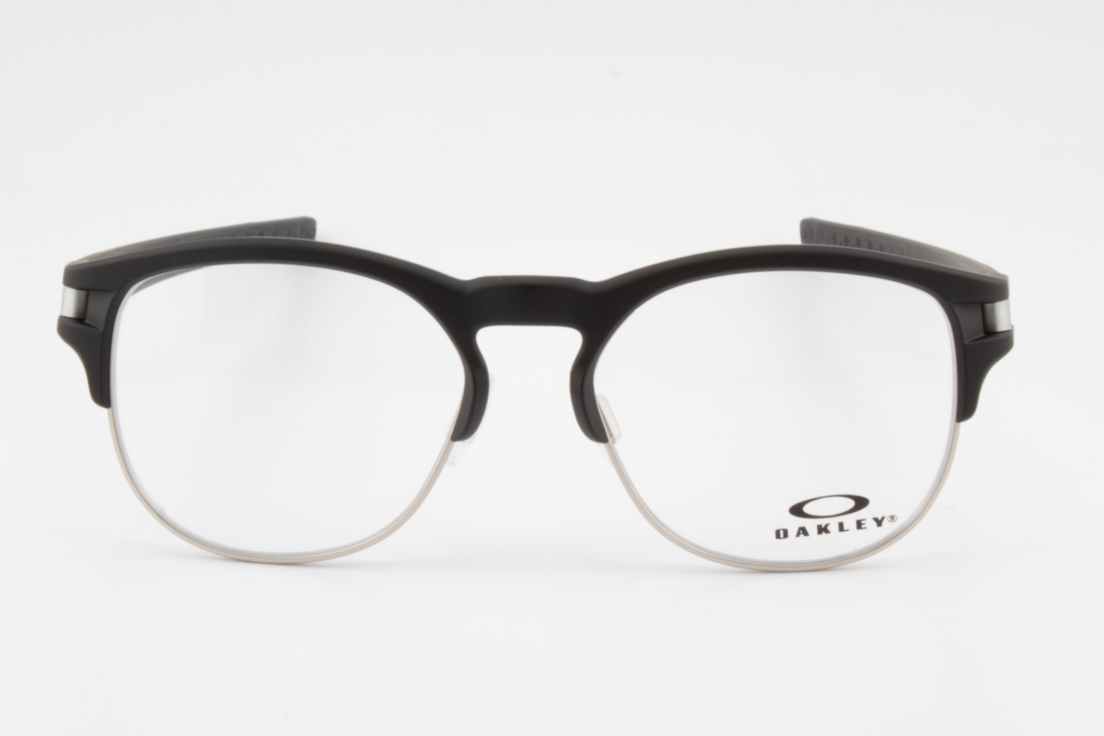 Oakley OX8134 LATCH KEY  Unisex Round Glasses Frame Satin Black 52mm