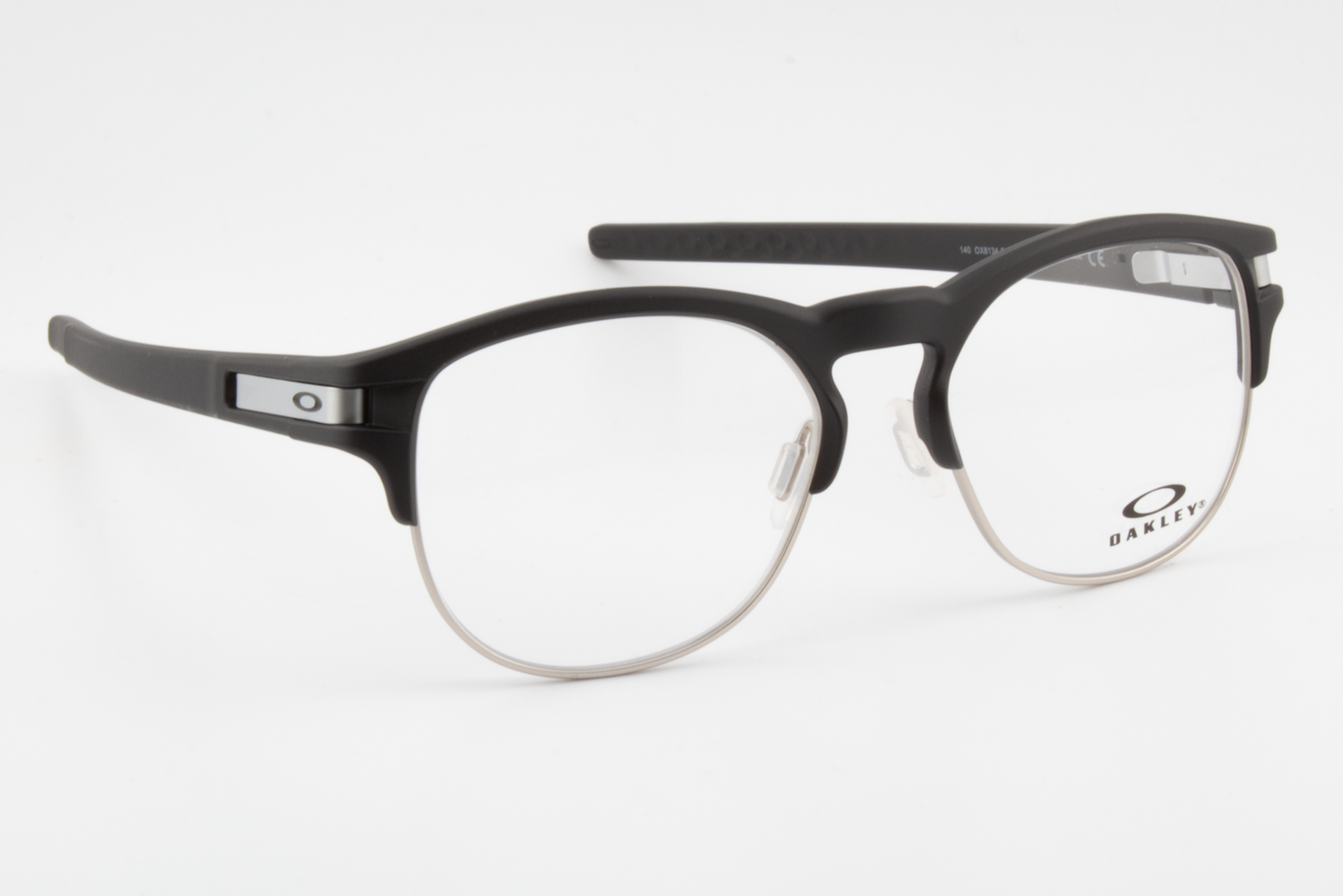 Oakley OX8134 LATCH KEY  Unisex Round Glasses Frame Satin Black 52mm