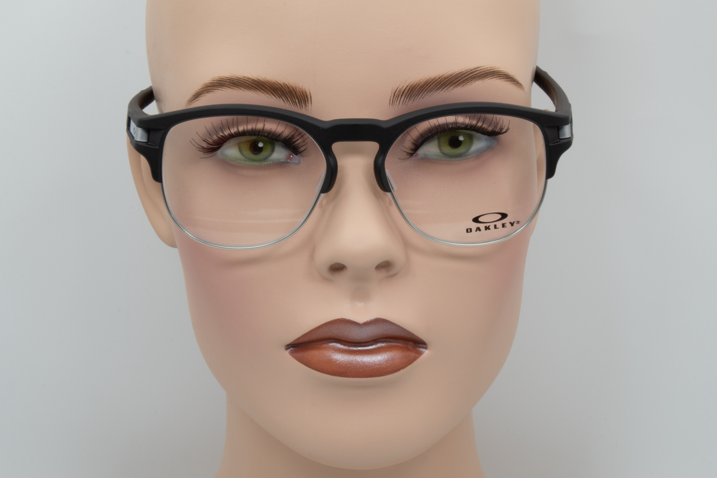 Oakley OX8134 LATCH KEY  Unisex Round Glasses Frame Satin Black 52mm