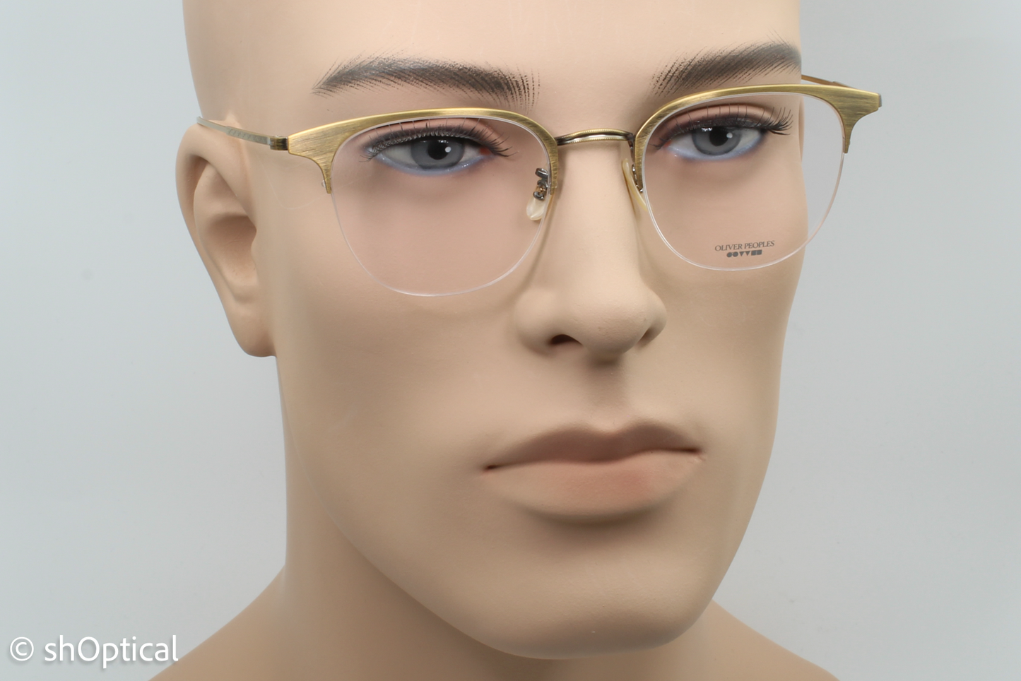 Oliver Peoples OV1162T/WILKINS  Unisex Square Glasses Frame Antique gold 49mm