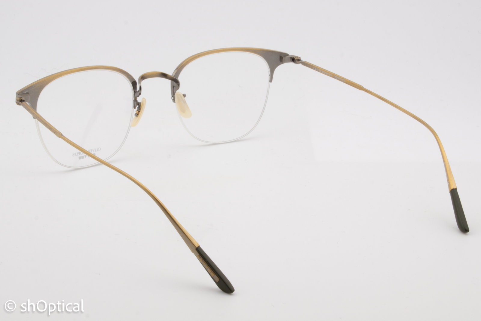 Oliver Peoples OV1162T/WILKINS  Unisex Square Glasses Frame Antique gold 49mm