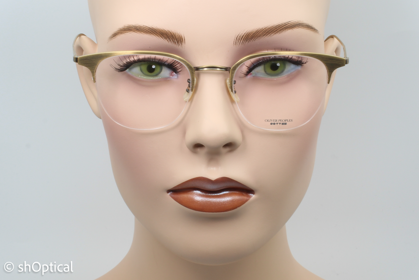 Oliver Peoples OV1162T/WILKINS  Unisex Square Glasses Frame Antique gold 49mm