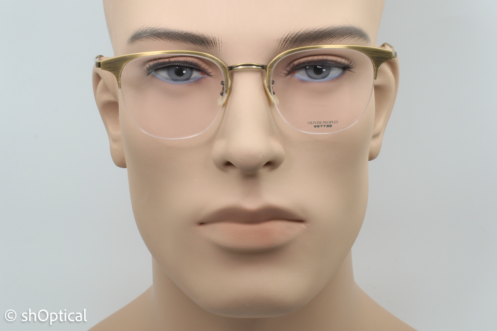 Oliver Peoples OV1162T/WILKINS  Unisex Square Glasses Frame Antique gold 49mm