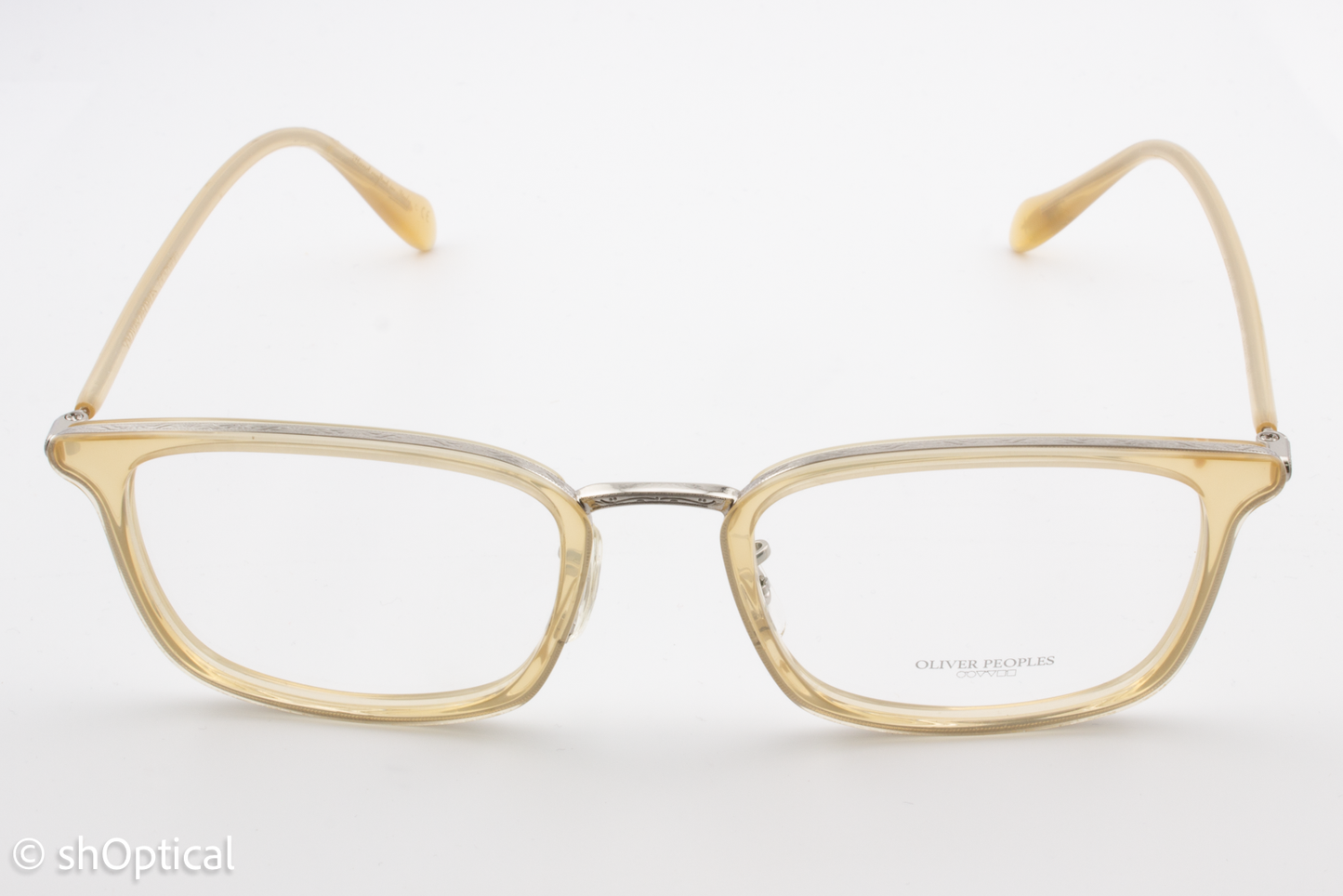 Oliver Peoples OV1210 BRANDT  Unisex Rectangular Glasses Frame Transparent 50mm