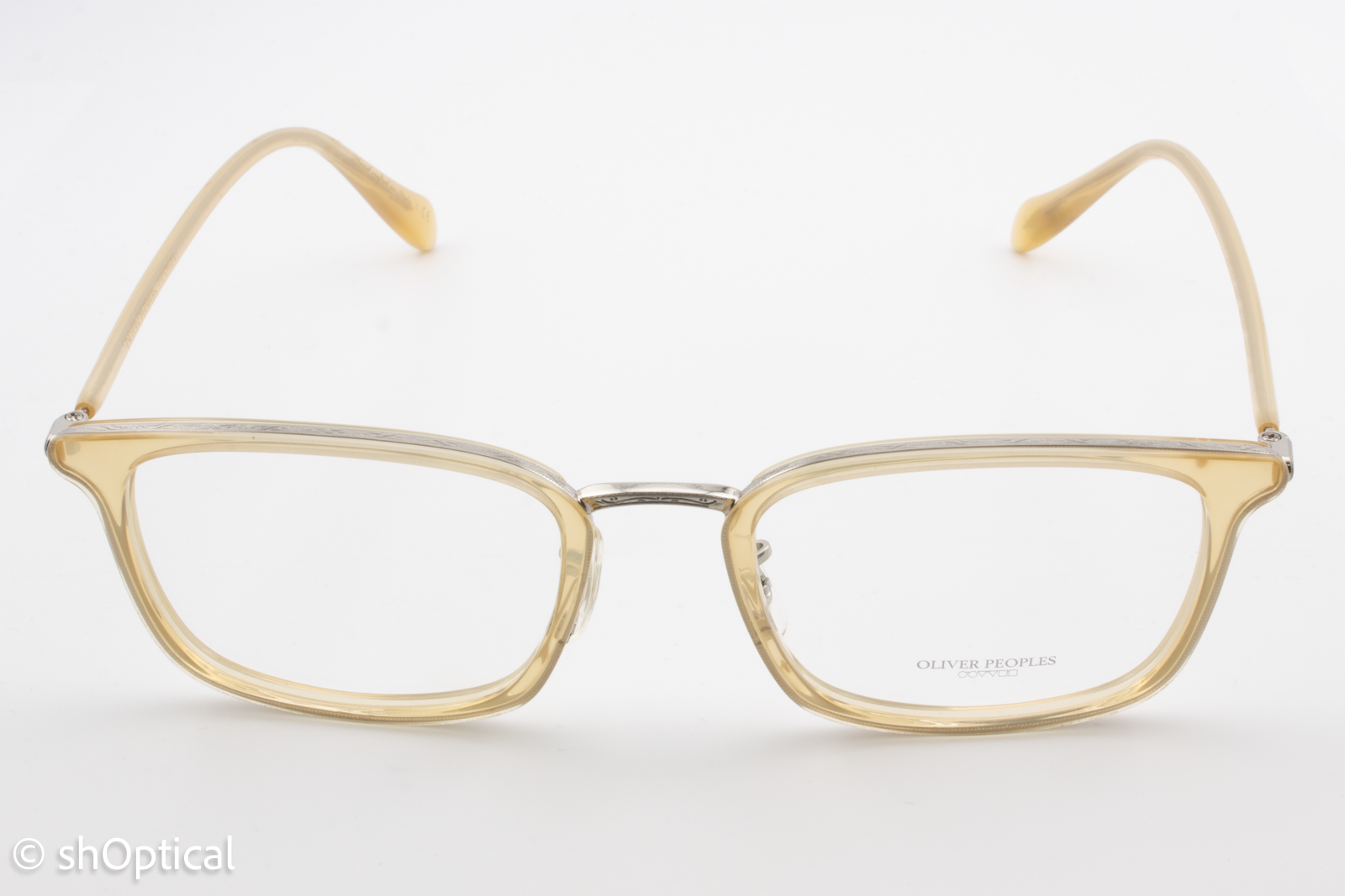 Oliver Peoples OV1210 BRANDT  Unisex Rectangular Glasses Frame Transparent 50mm