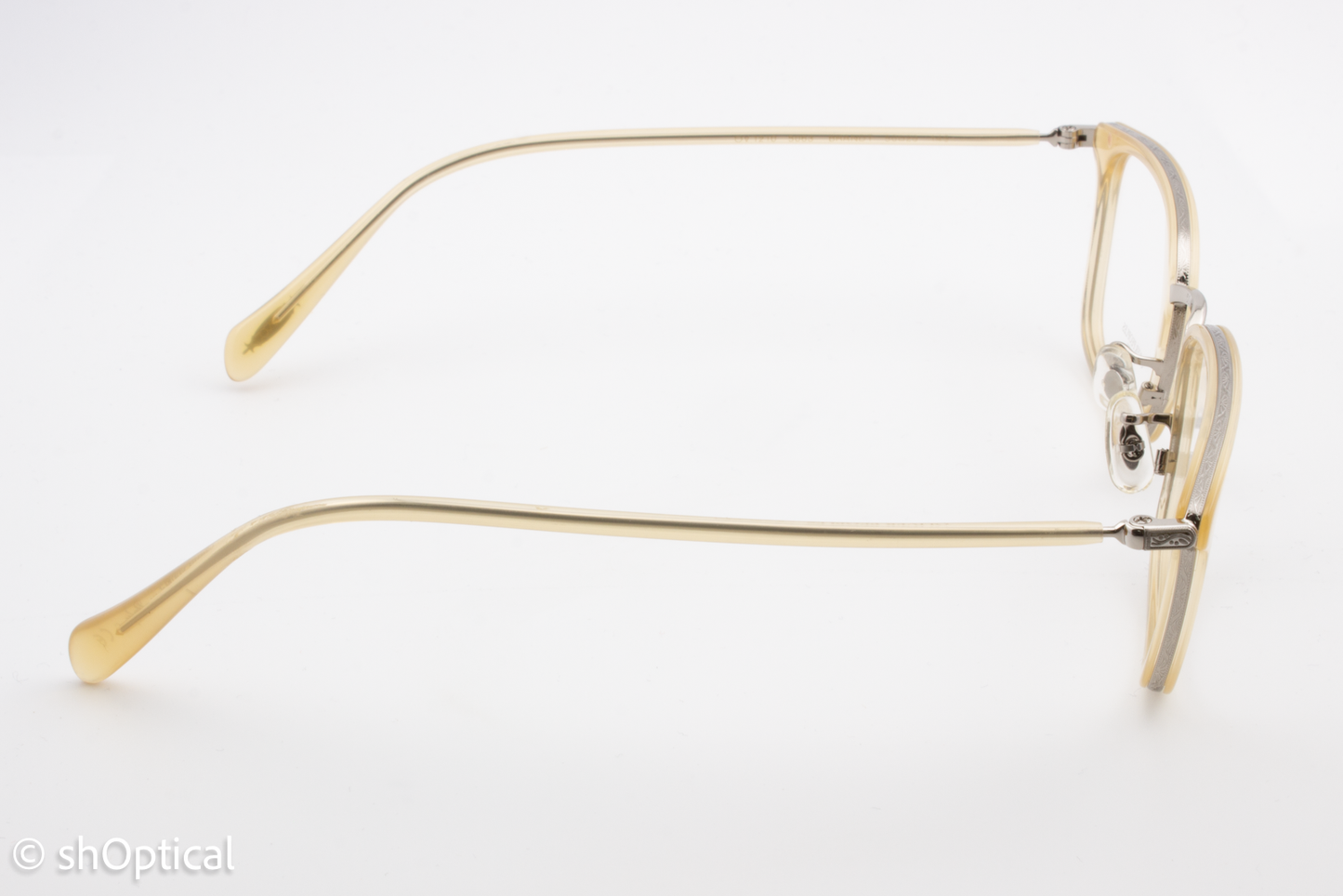 Oliver Peoples OV1210 BRANDT  Unisex Rectangular Glasses Frame Transparent 50mm