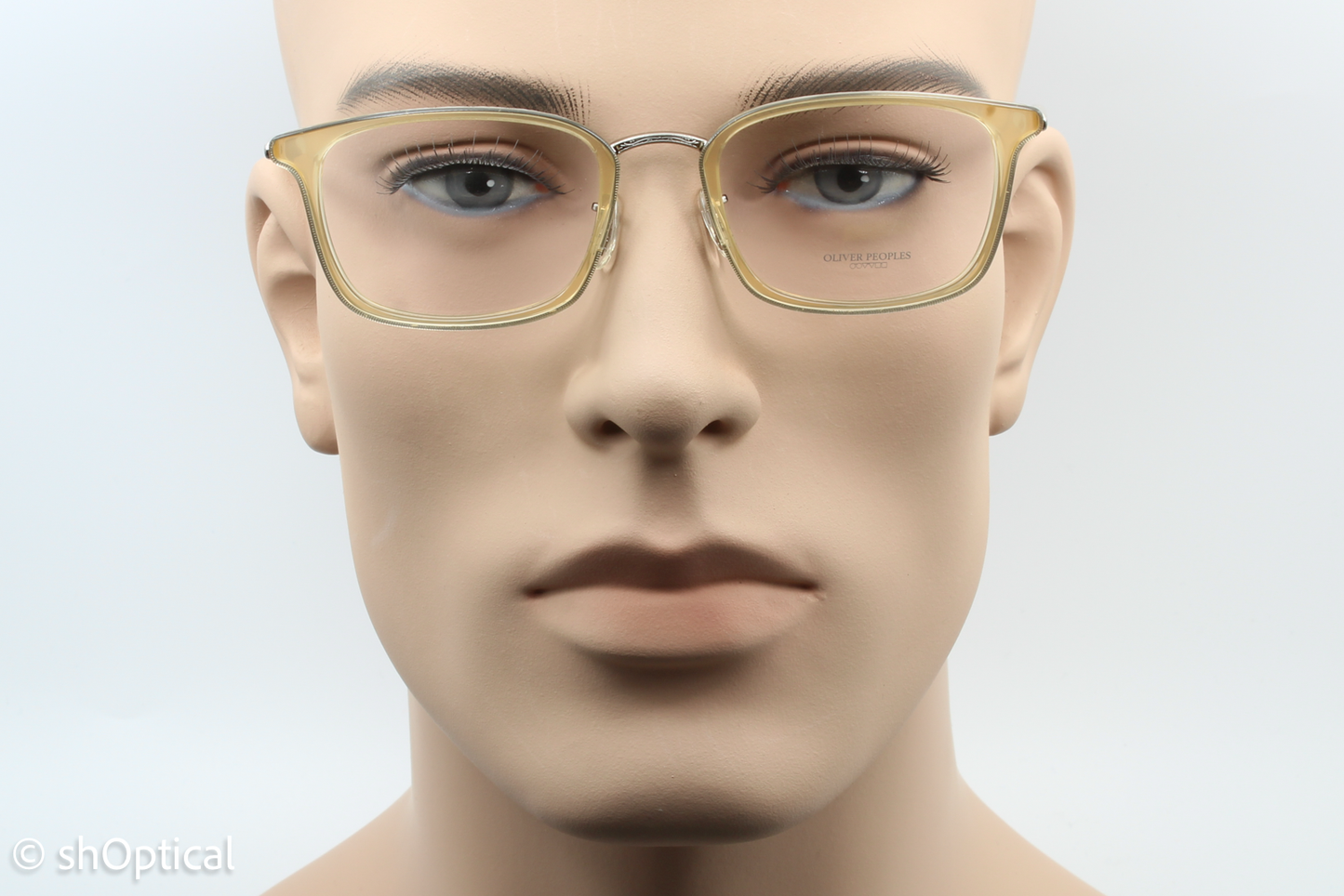 Oliver Peoples OV1210 BRANDT  Unisex Rectangular Glasses Frame Transparent 50mm