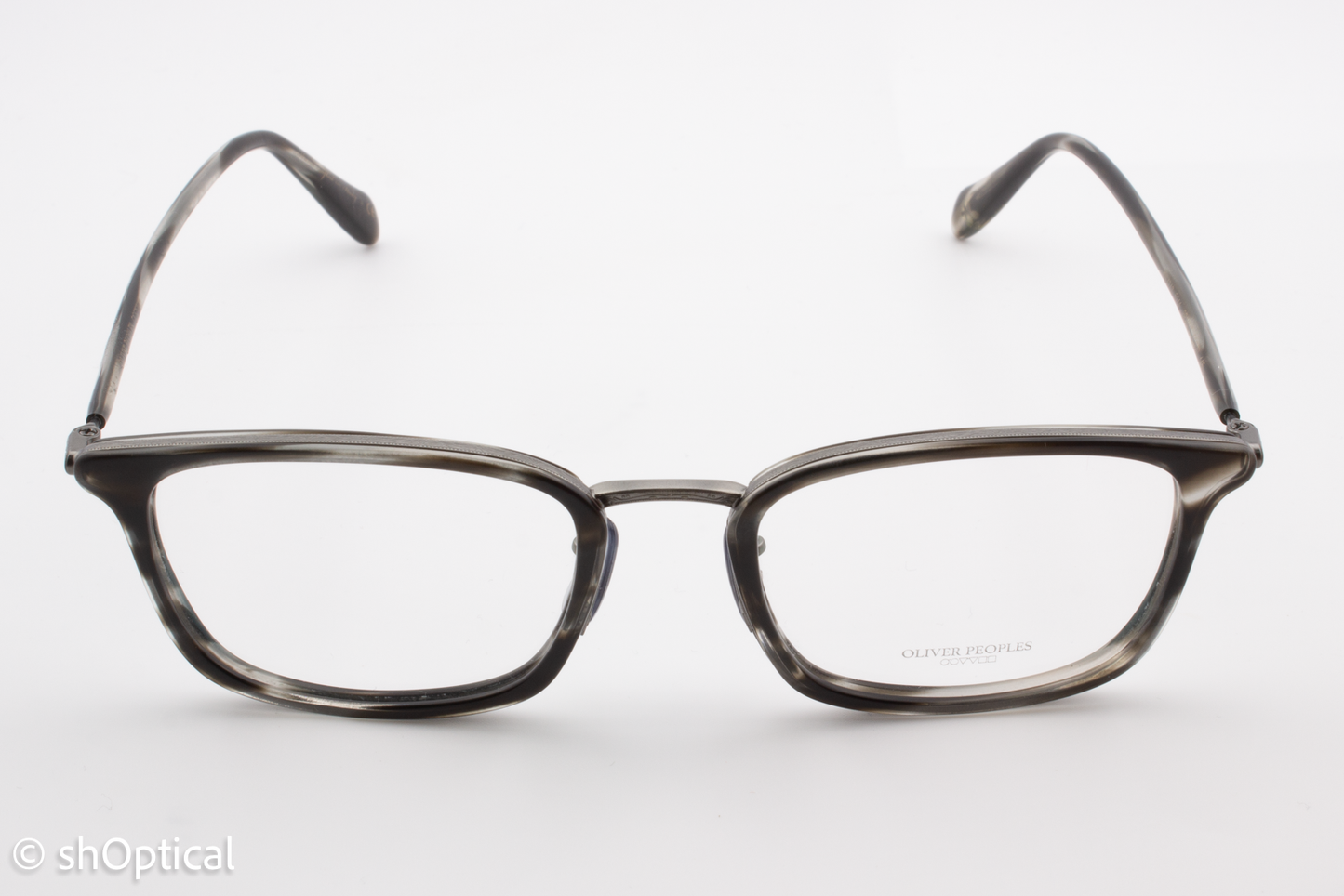 Oliver Peoples OV1210 BRANDT  Unisex Rectangular Glasses Frame Cocobolo Wood 50mm