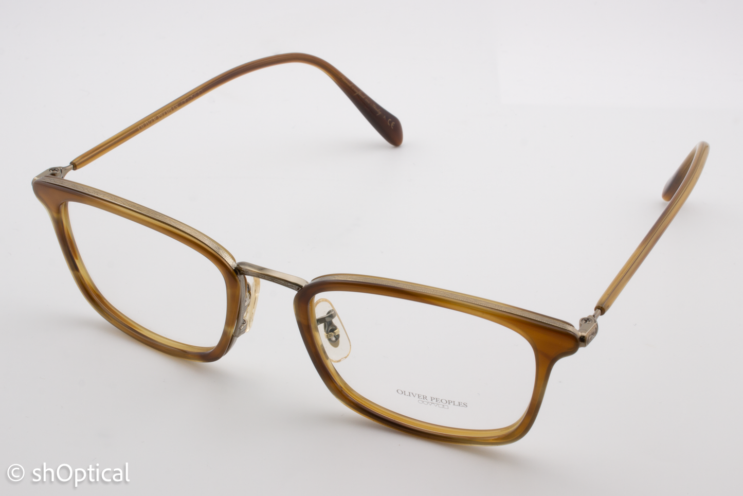 Oliver Peoples OV1210 BRANDT  Unisex Rectangular Glasses Frame Raintree 50mm