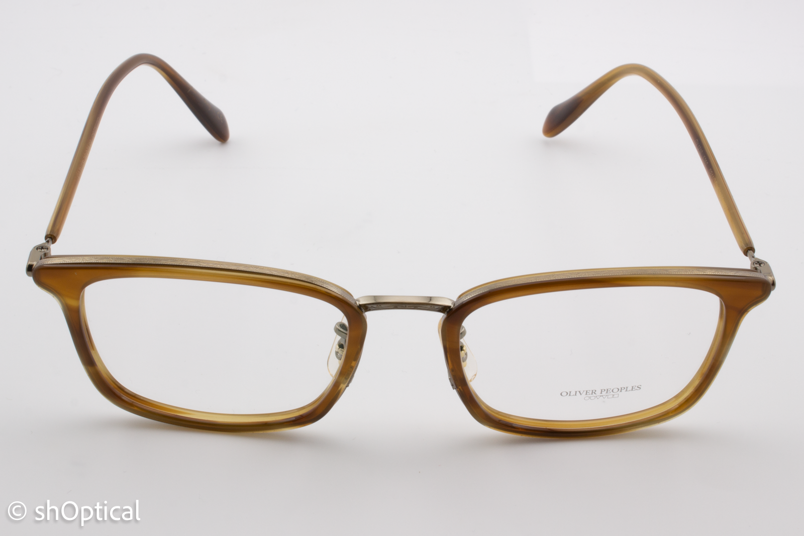 Oliver Peoples OV1210 BRANDT  Unisex Rectangular Glasses Frame Raintree 50mm