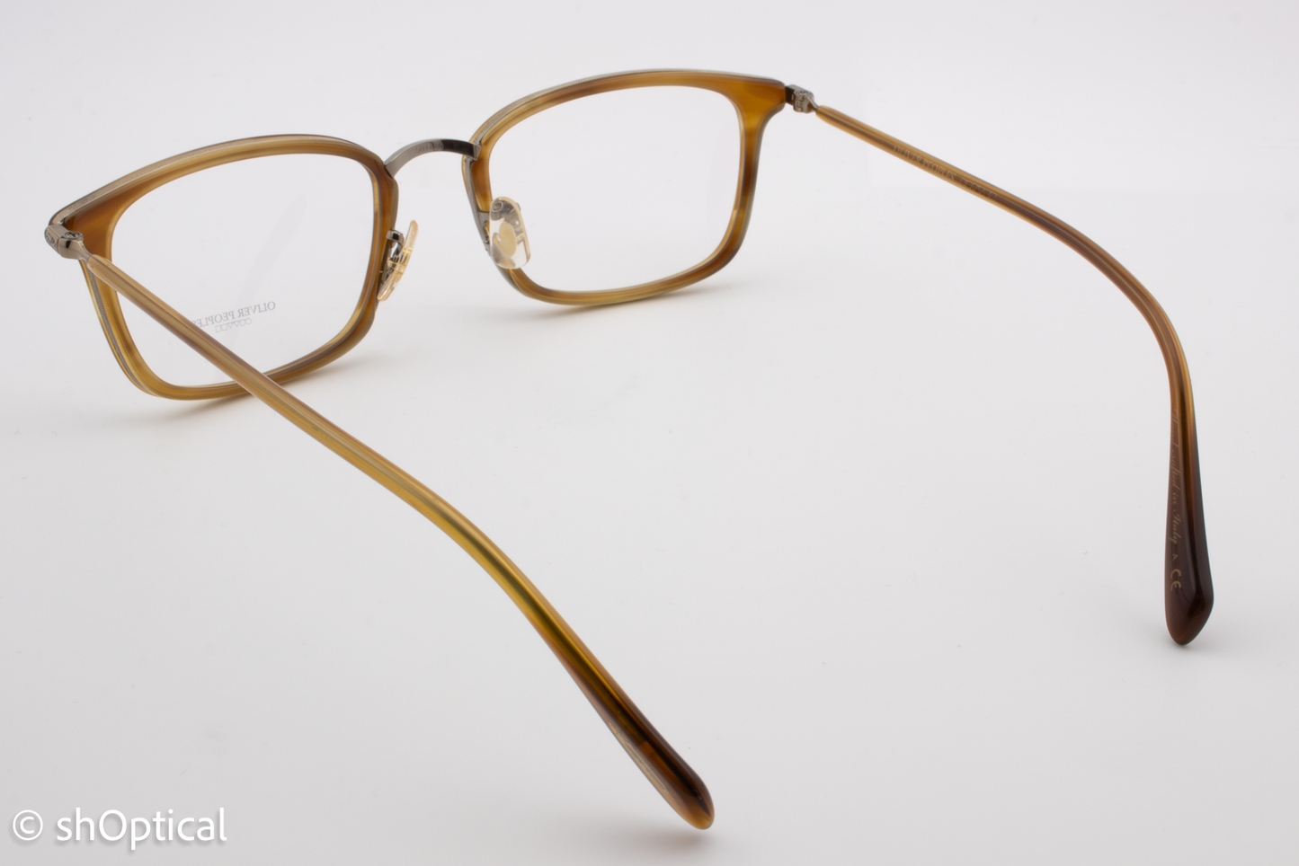 Oliver Peoples OV1210 BRANDT  Unisex Rectangular Glasses Frame Raintree 50mm