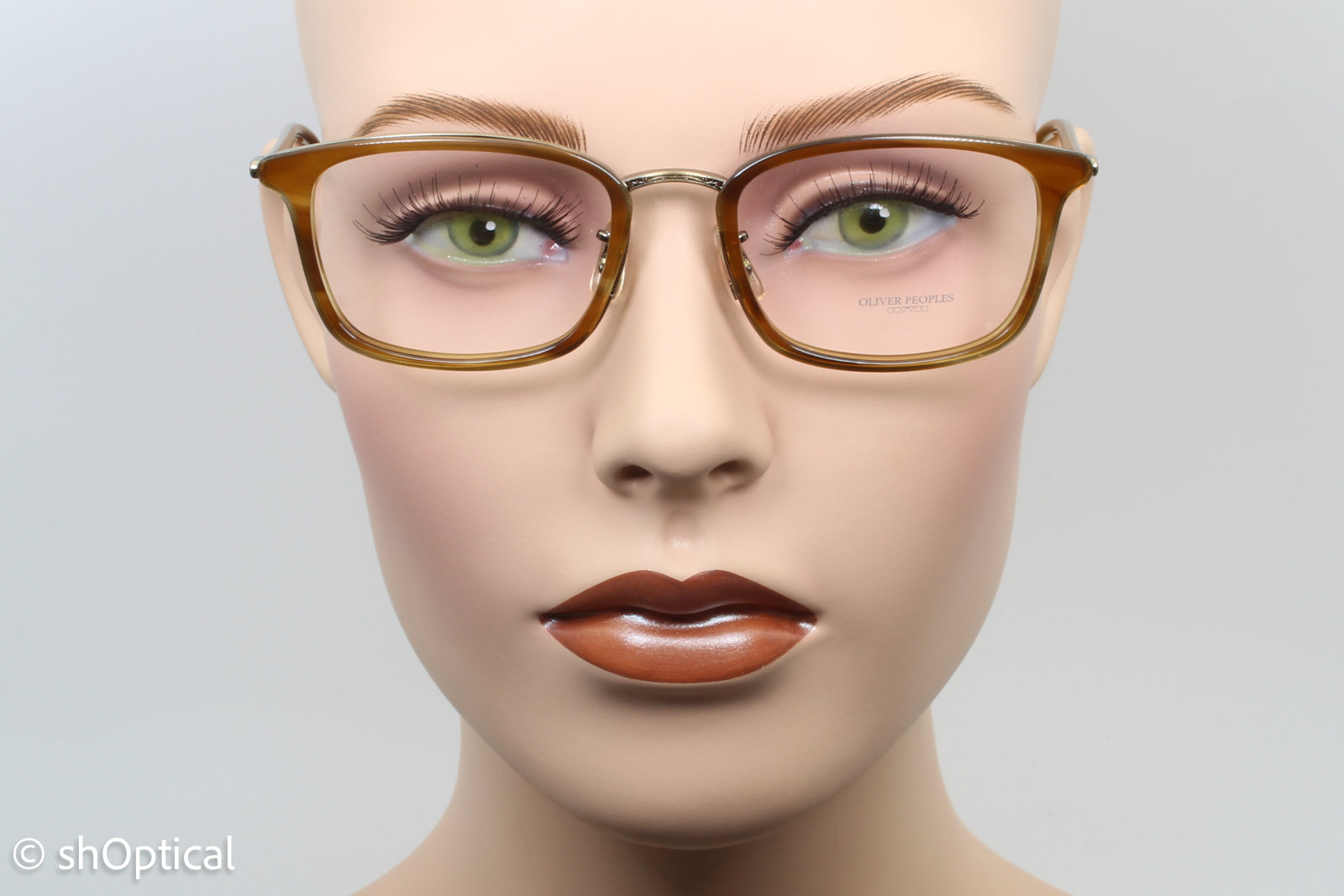 Oliver Peoples OV1210 BRANDT  Unisex Rectangular Glasses Frame Raintree 50mm