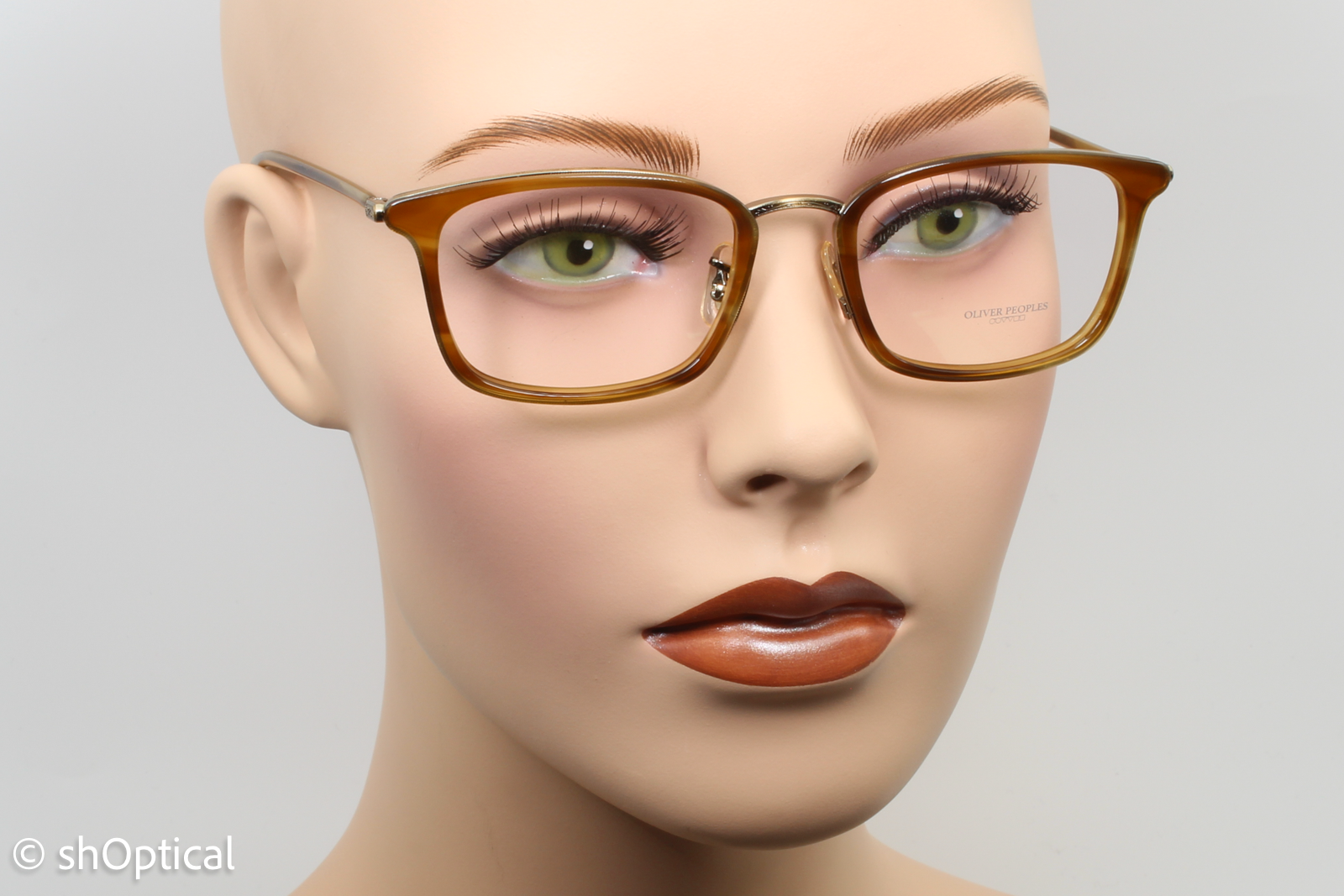 Oliver Peoples OV1210 BRANDT  Unisex Rectangular Glasses Frame Raintree 50mm