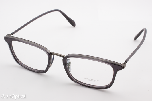 Oliver Peoples OV1210 BRANDT  Unisex Rectangular Glasses Frame Coal 50mm