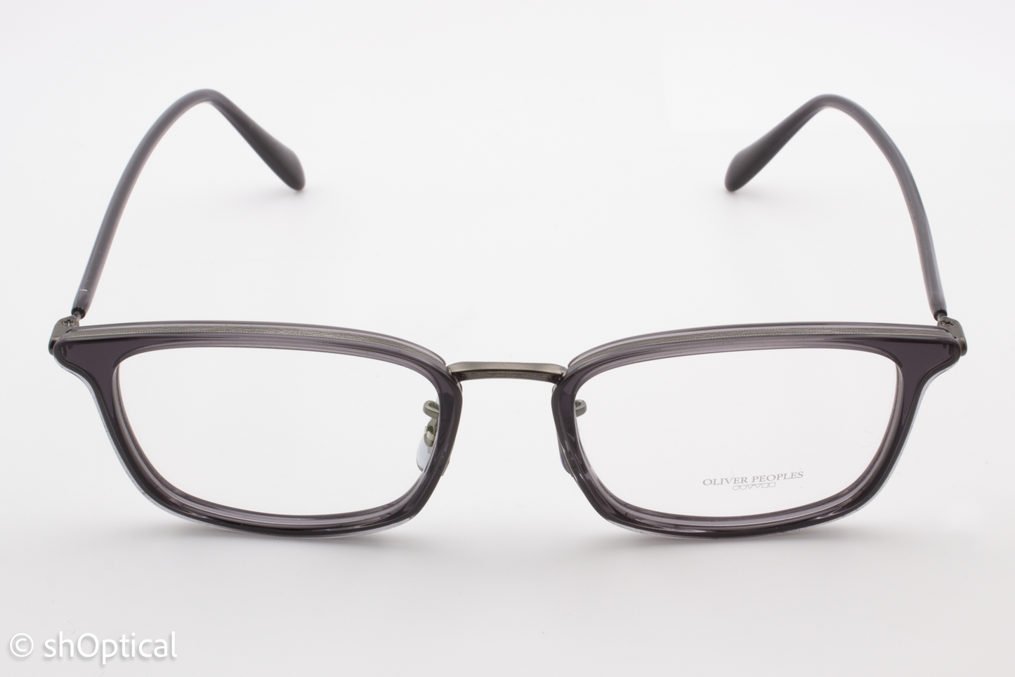 Oliver Peoples OV1210 BRANDT  Unisex Rectangular Glasses Frame Coal 50mm