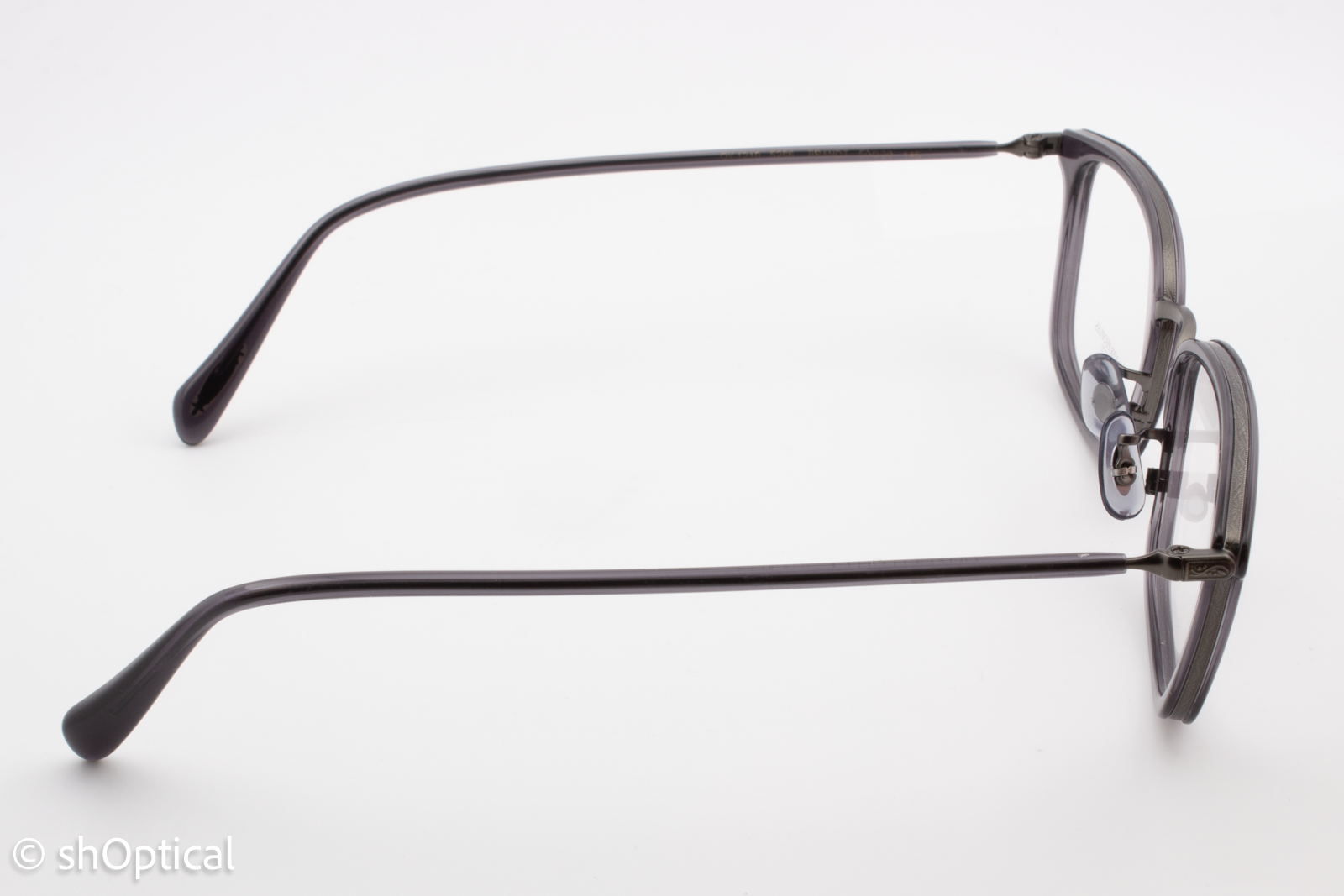 Oliver Peoples OV1210 BRANDT  Unisex Rectangular Glasses Frame Coal 50mm