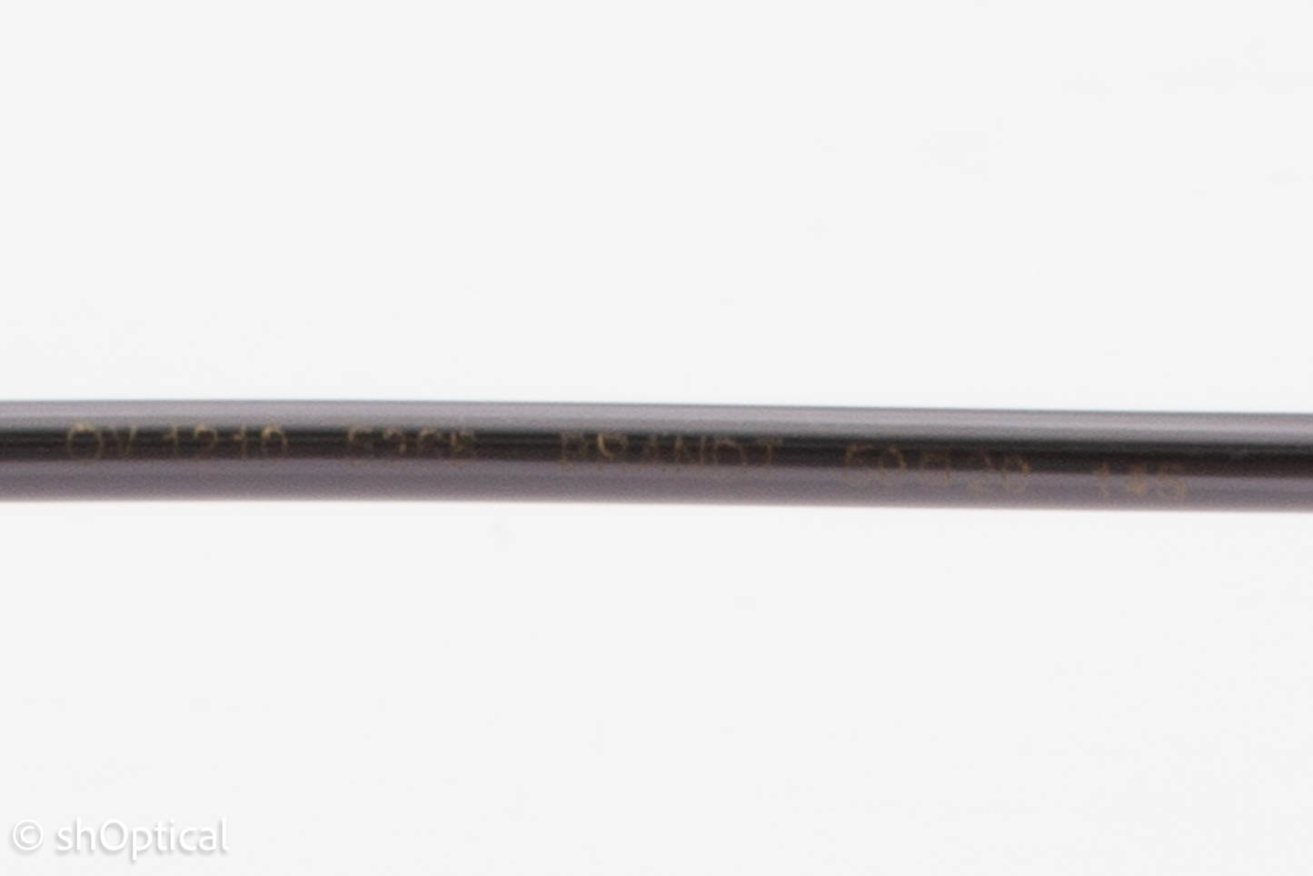 Oliver Peoples OV1210 BRANDT  Unisex Rectangular Glasses Frame Coal 50mm