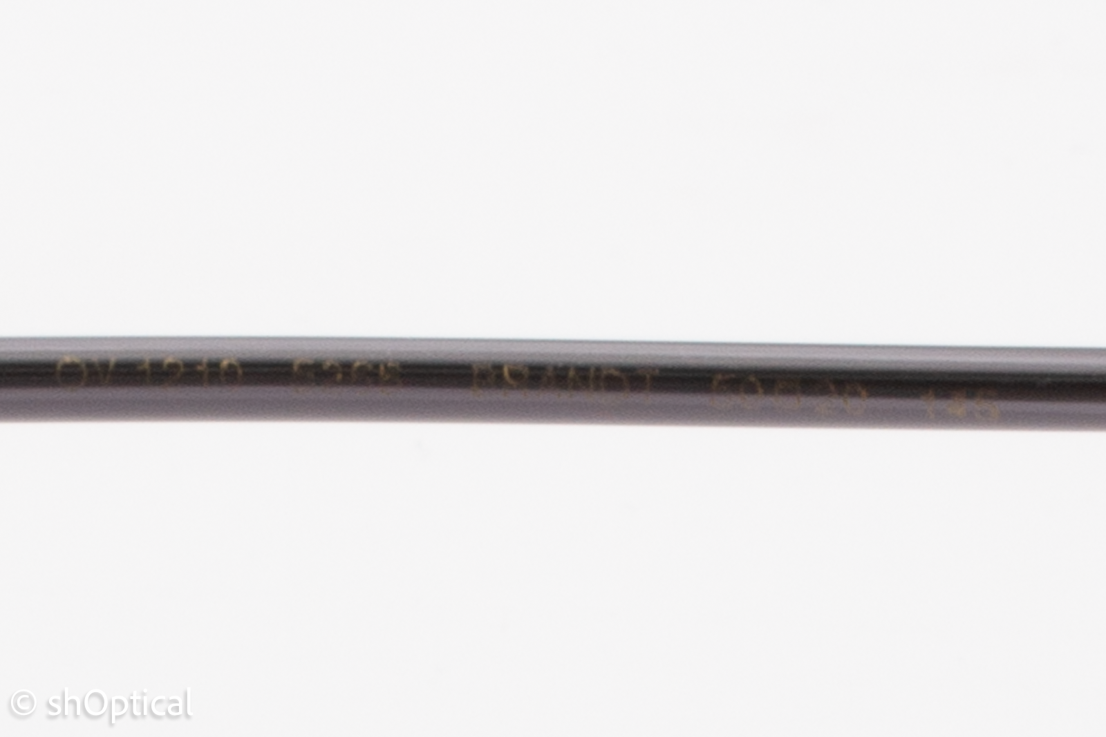 Oliver Peoples OV1210 BRANDT  Unisex Rectangular Glasses Frame Coal 50mm