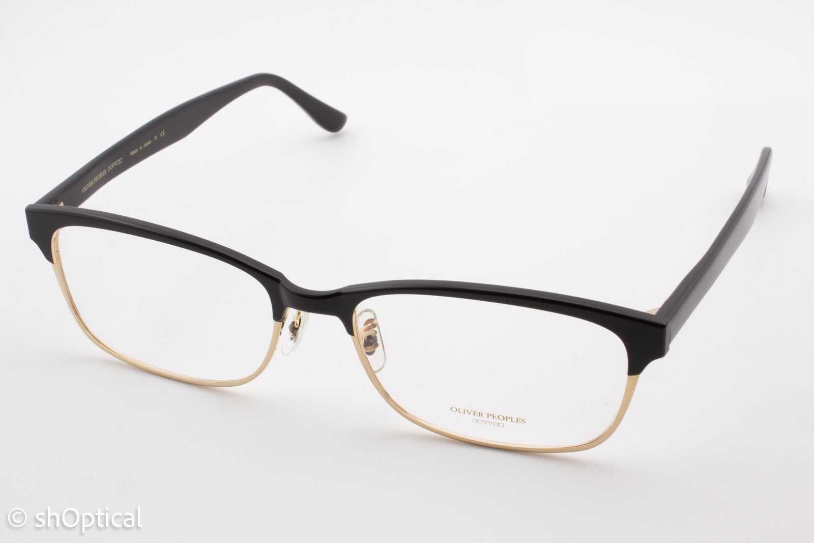 Oliver Peoples OV1212TD LEVEN  Unisex Rectangular Glasses Frame Black 56mm