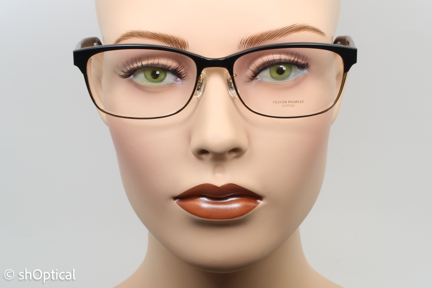 Oliver Peoples OV1212TD LEVEN  Unisex Rectangular Glasses Frame Black 56mm