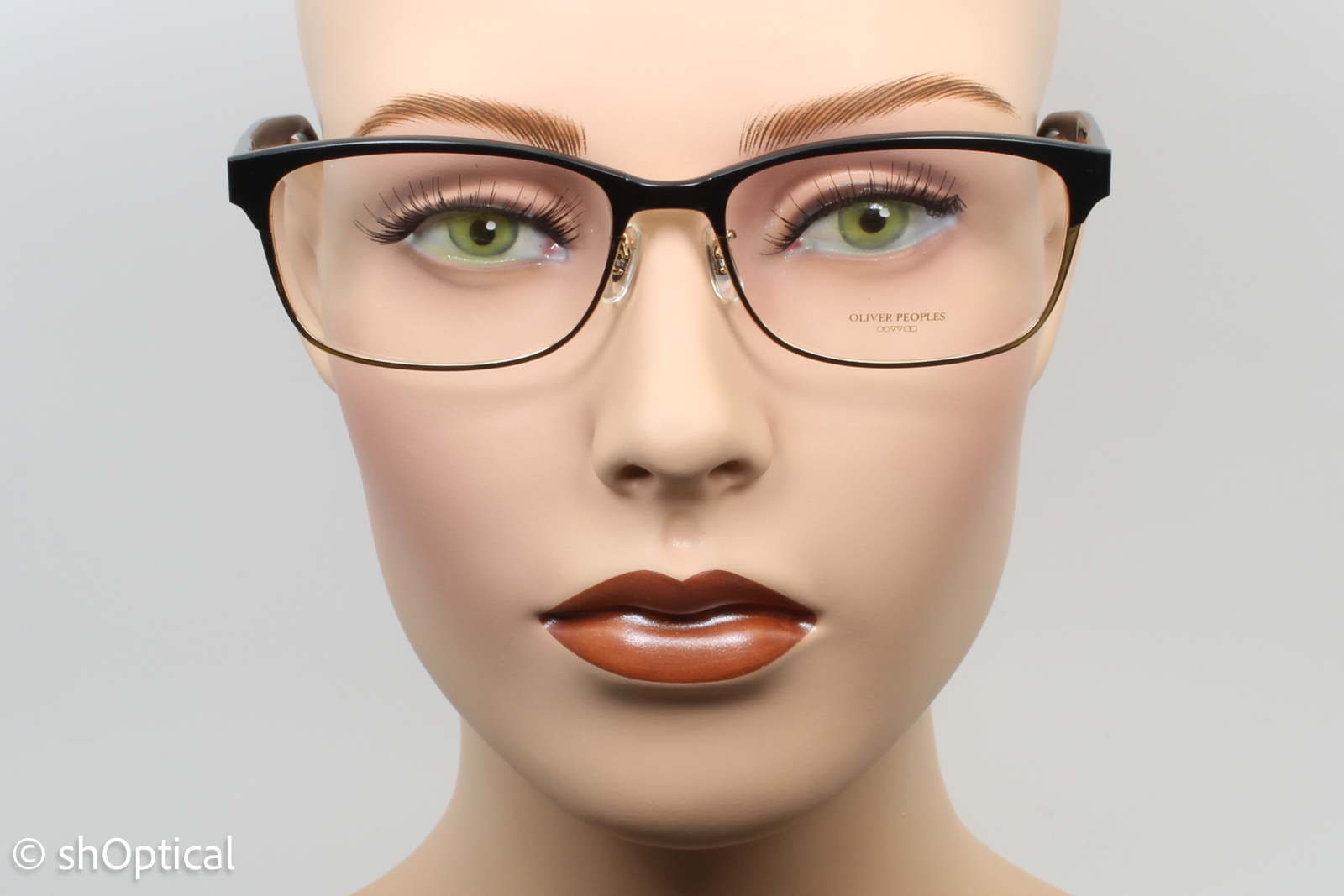 Oliver Peoples OV1212TD LEVEN  Unisex Rectangular Glasses Frame Black 56mm