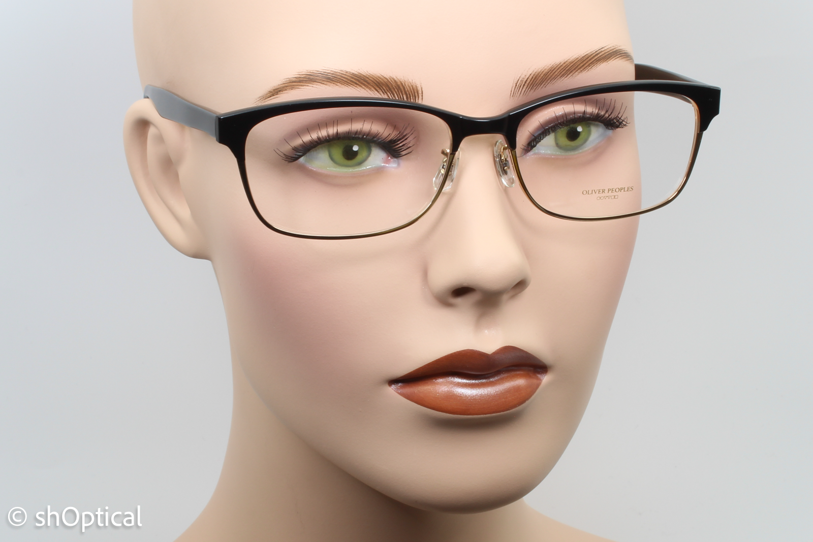 Oliver Peoples OV1212TD LEVEN  Unisex Rectangular Glasses Frame Black 56mm