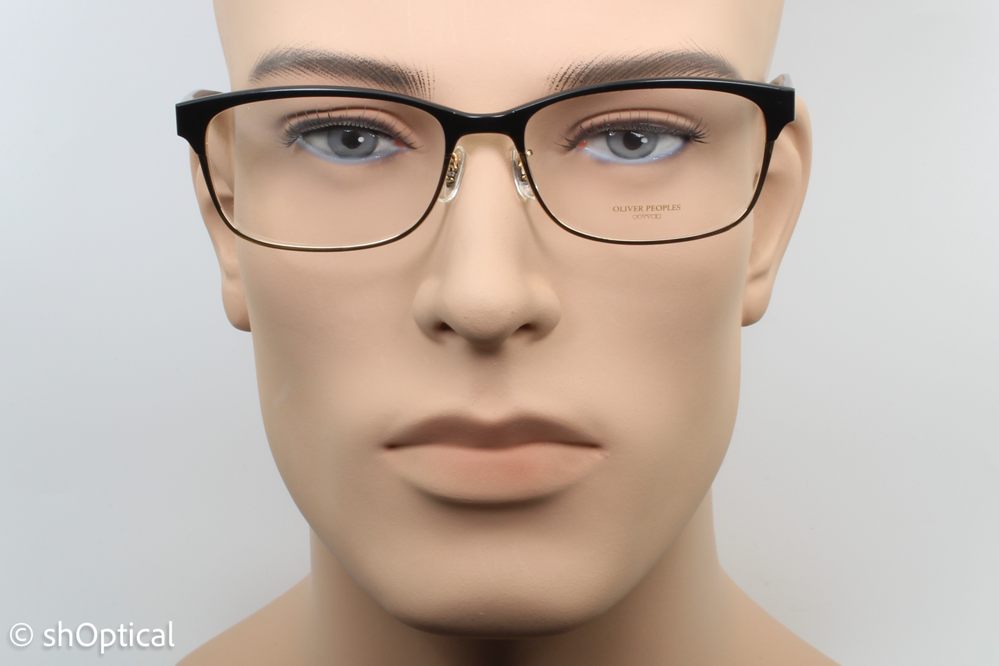 Oliver Peoples OV1212TD LEVEN  Unisex Rectangular Glasses Frame Black 56mm