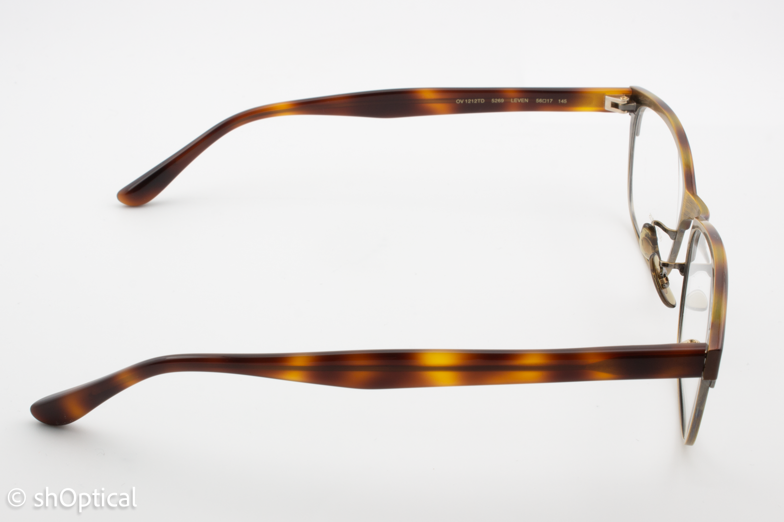 Oliver Peoples OV1212TD LEVEN  Unisex Rectangular Glasses Frame Tortoise 56mm