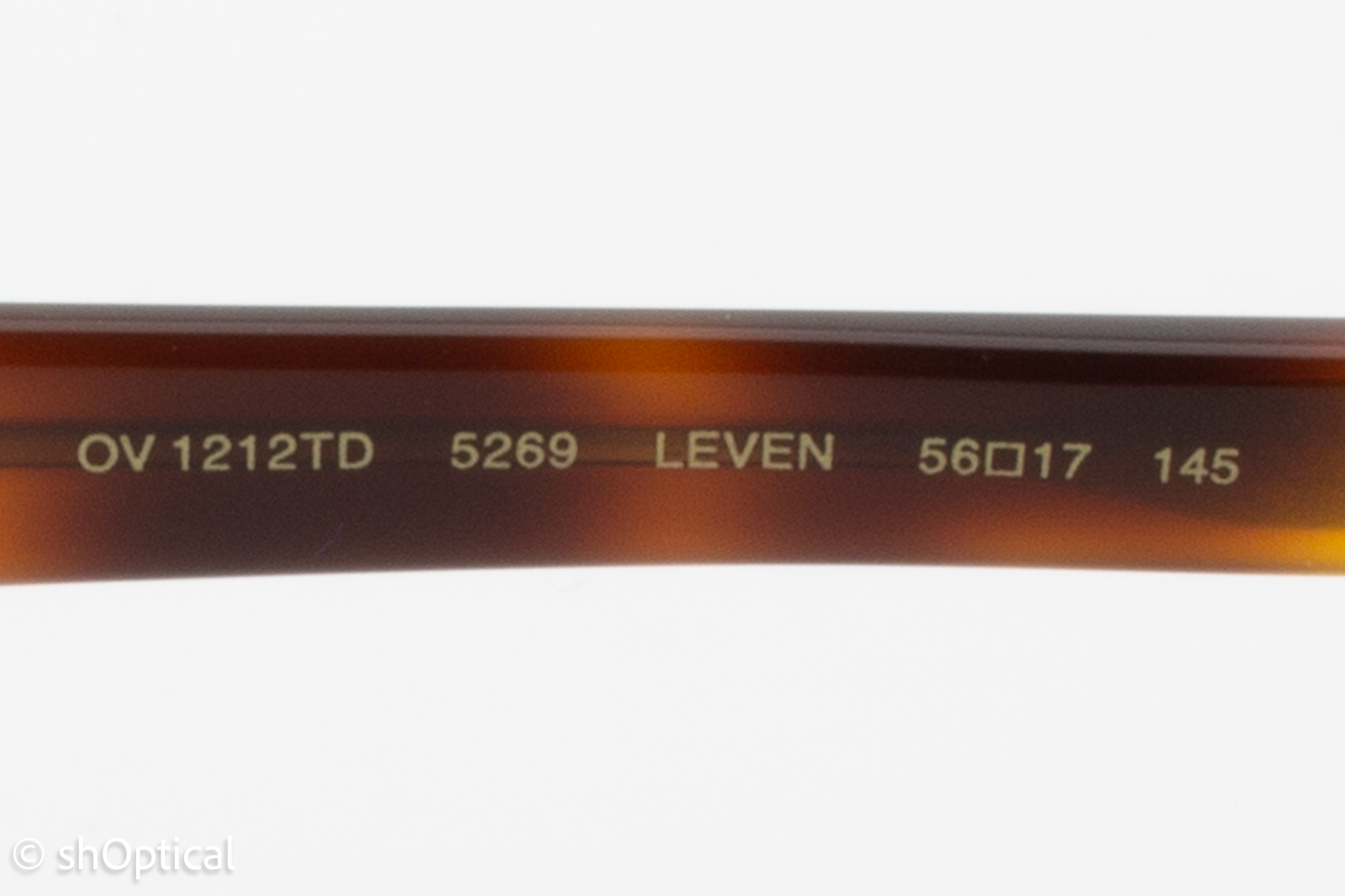 Oliver Peoples OV1212TD LEVEN  Unisex Rectangular Glasses Frame Tortoise 56mm