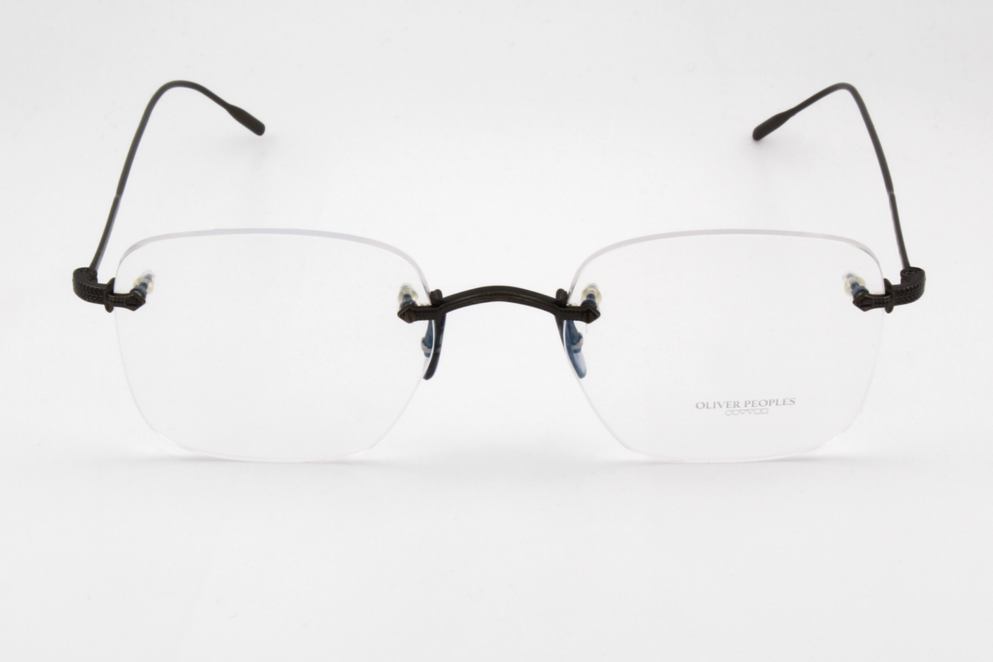 Oliver Peoples OV1227  Male Square Glasses Frame Antique Pewter 49mm