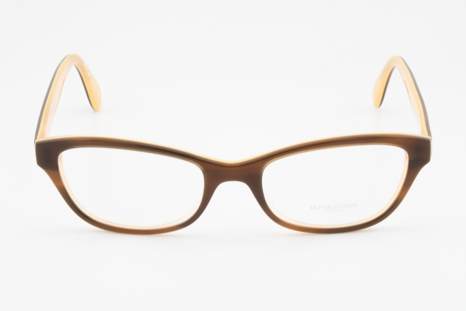 Oliver Peoples OV5161  Female Cat Eye Glasses Frame Tortoise Cream 49mm