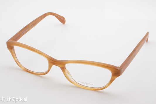 Oliver Peoples OV5161/LUV  Female Cat Eye Glasses Frame Terracotta Brown 49mm