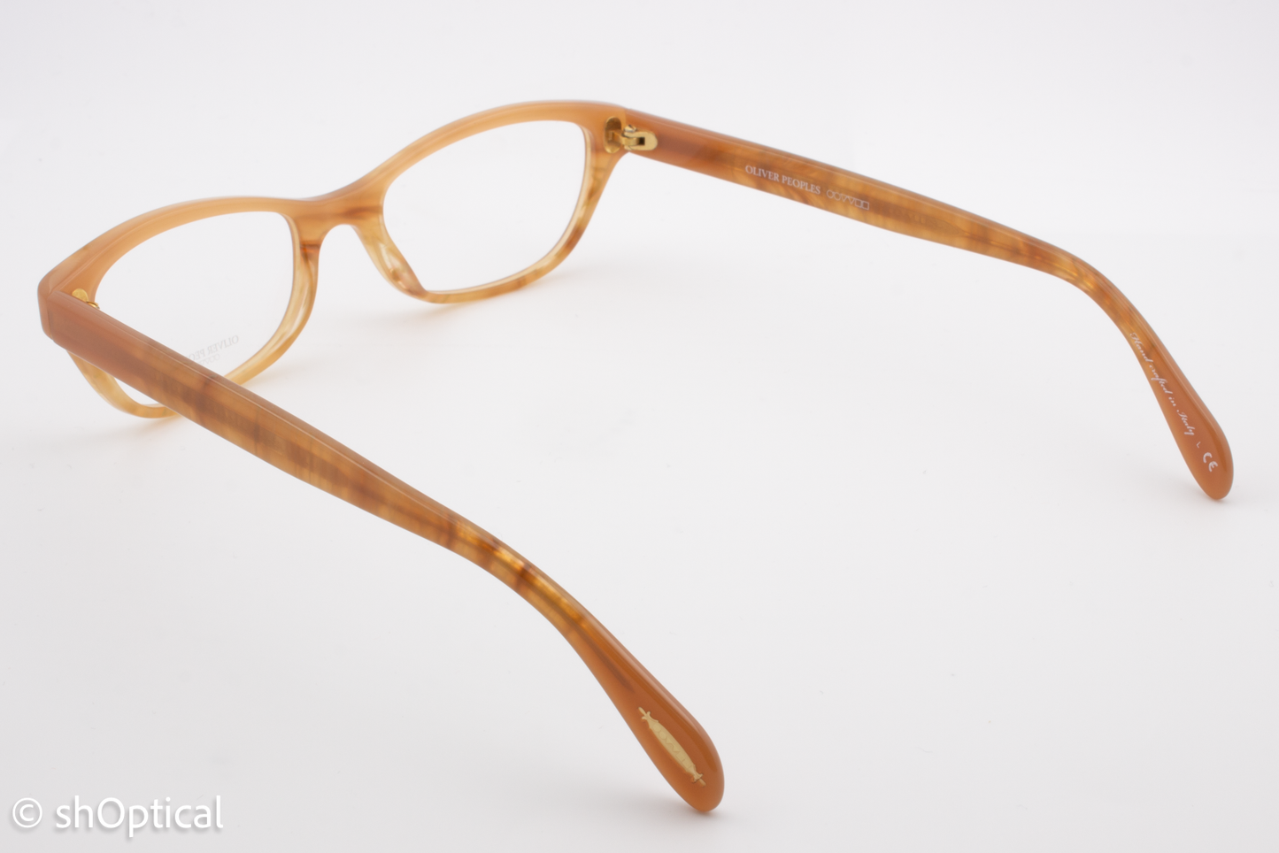 Oliver Peoples OV5161/LUV  Female Cat Eye Glasses Frame Terracotta Brown 49mm