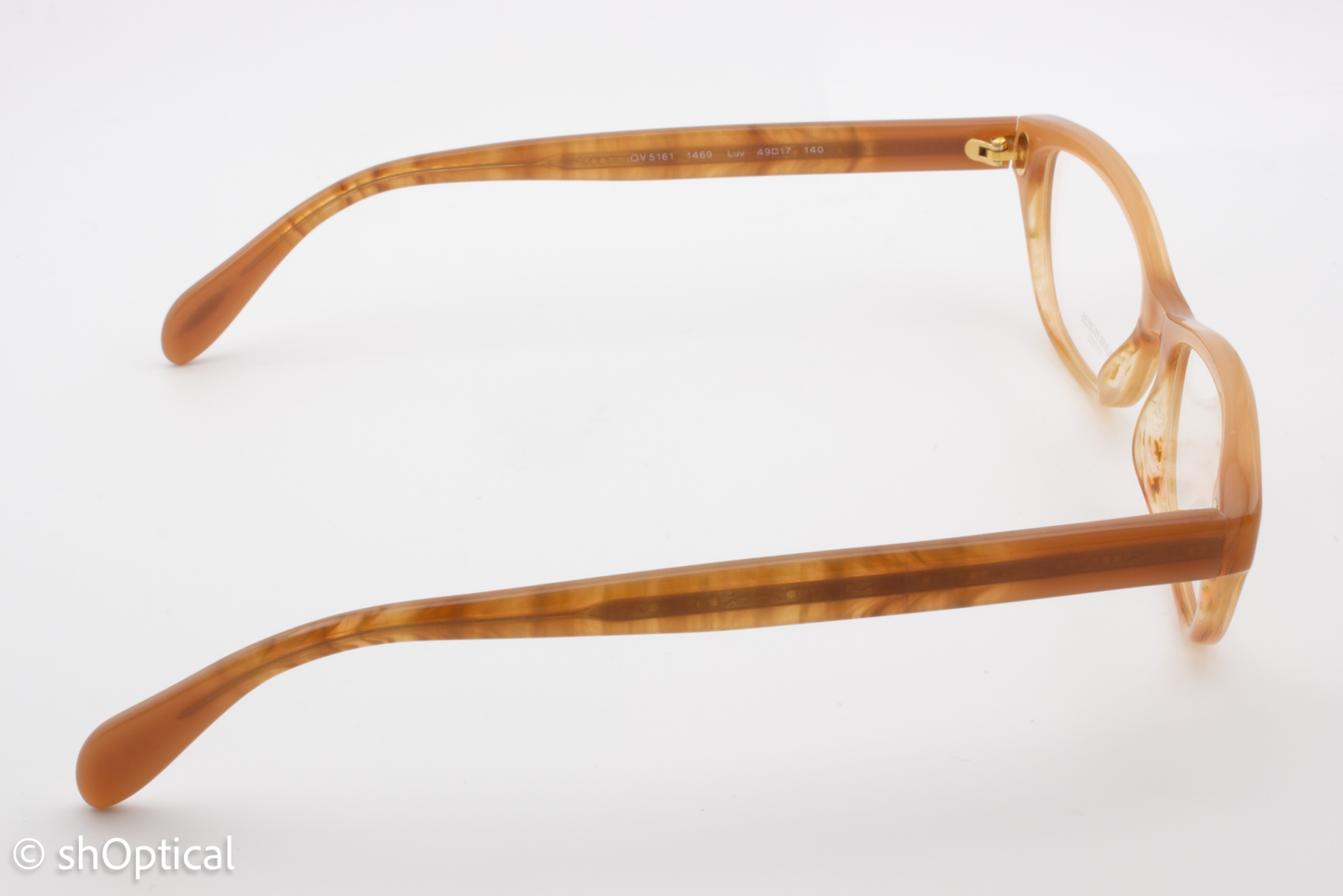 Oliver Peoples OV5161/LUV  Female Cat Eye Glasses Frame Terracotta Brown 49mm