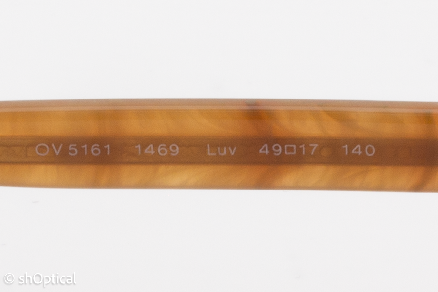 Oliver Peoples OV5161/LUV  Female Cat Eye Glasses Frame Terracotta Brown 49mm