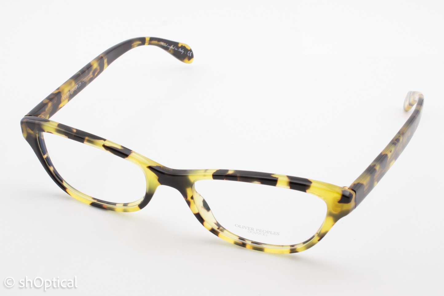 Oliver Peoples OV5161/LUV  Female Cat Eye Glasses Frame Brown Cocobolo 49mm