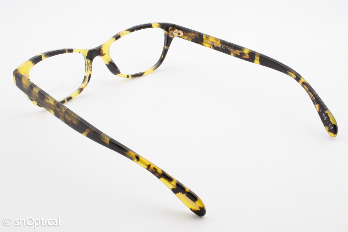 Oliver Peoples OV5161/LUV  Female Cat Eye Glasses Frame Brown Cocobolo 49mm