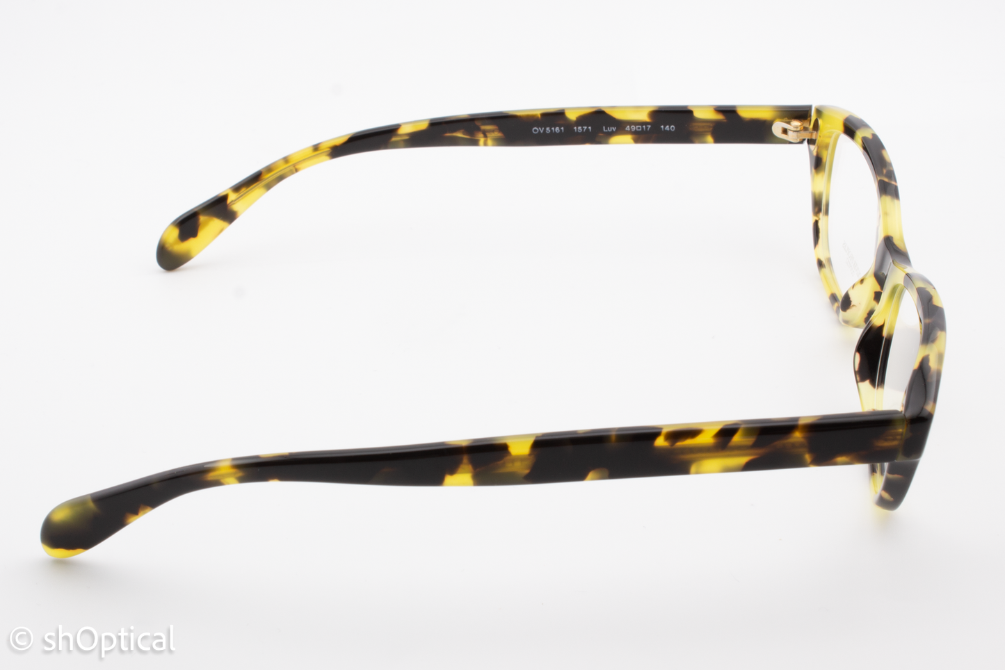 Oliver Peoples OV5161/LUV  Female Cat Eye Glasses Frame Brown Cocobolo 49mm