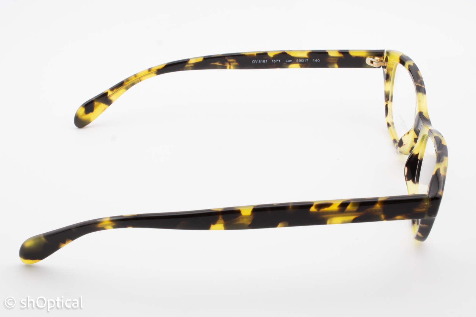 Oliver Peoples OV5161/LUV  Female Cat Eye Glasses Frame Brown Cocobolo 49mm